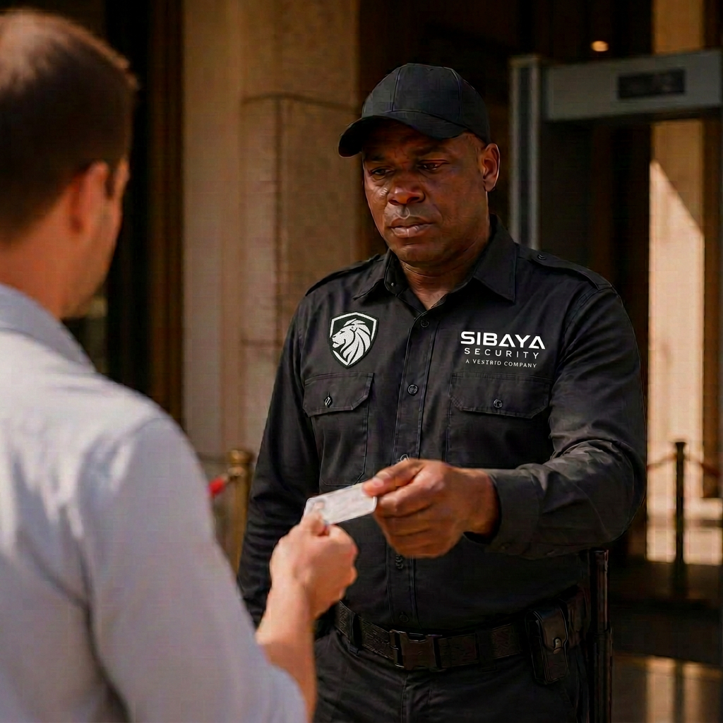 Not just a uniform. A presence that protects.